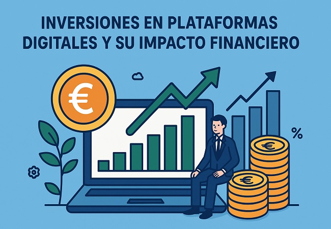 Inversiones en plataformas digitales y su impacto financiero